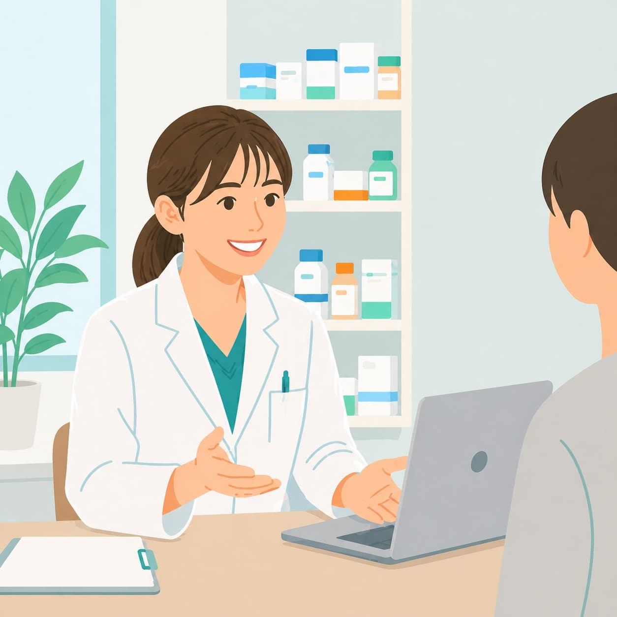 薬剤師のイラスト