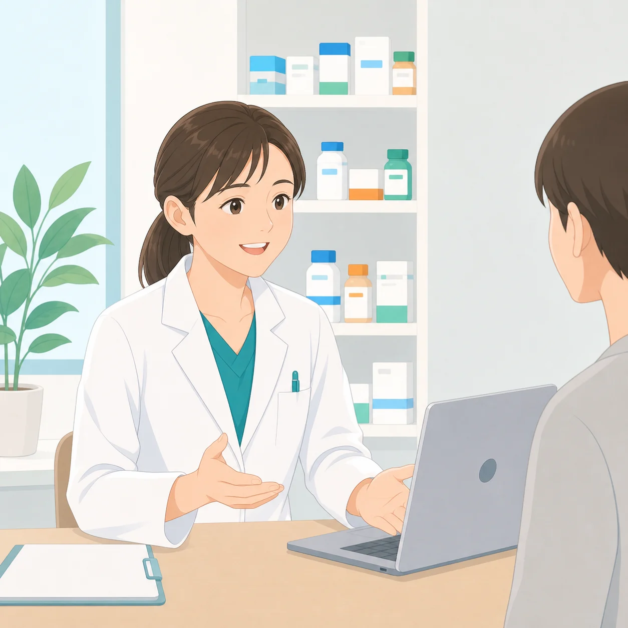 薬剤師のイラスト